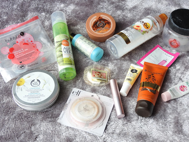 Mes produits terminés de janvier 2018