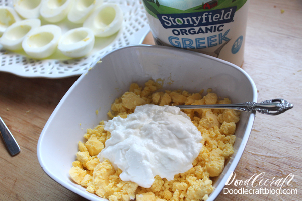 Deviled Eggs using Greek Yogurt Recipe