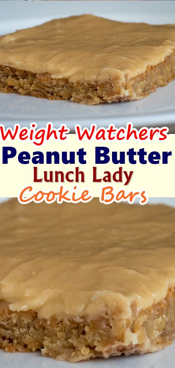 Peanut Butter Lunch Lady Cookie Bars Delish for Me