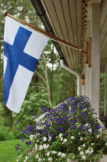 Vanha veneen lippu kierrätyskäytössä