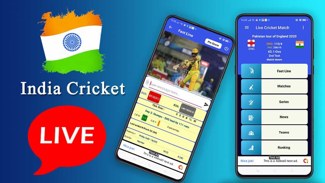 All Domestic Men and women cricket matches are Including. Full scorecard of Live Match with a ball by ball fast commentary.