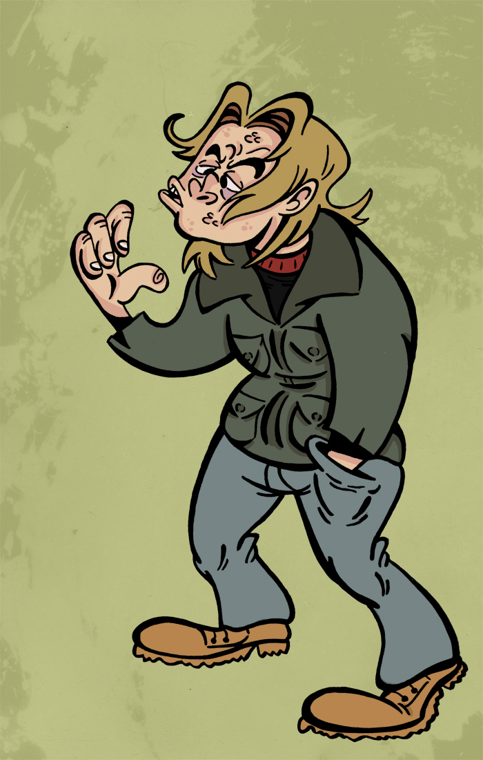 Speck Toons Dermott Fictel (Yes even more Venture Bros Fanart)