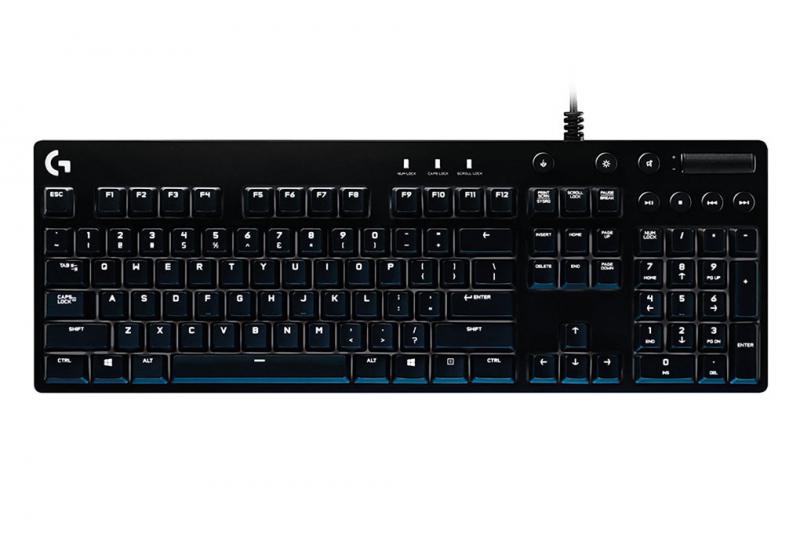 Bàn phím Logitech Gaming G610 Orion Blue Backlit Wired/Đen