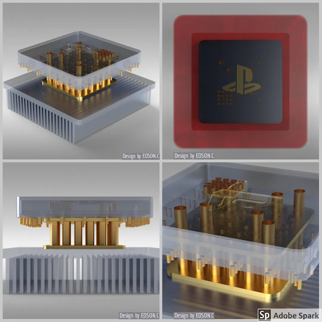 بالصور تصميم 3D لنظام التبريد على جهاز PS5 و نظرة قريبة عنه 
