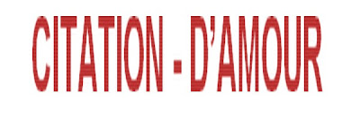 Citations D'amour