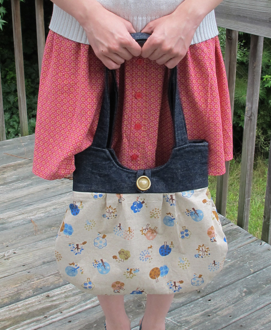 Art by Waiyi New Sewing Project Shoulder Bag with Japanese Fabrics