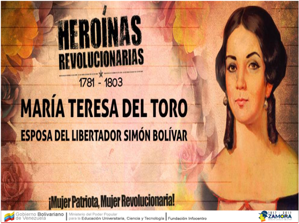 Megainfocentro Mérida 22 DE ENERO DE 1803 MUERE MARÍA TERESA DEL TORO Y ALAYZA.