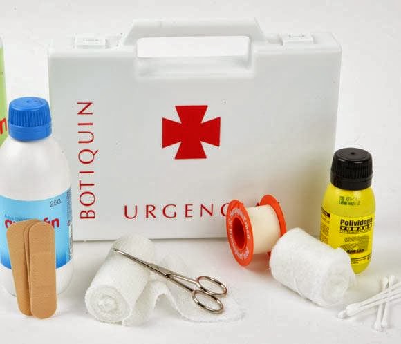 CUIDADOS DE HERIDAS: BOTIQUÍN DE PRIMEROS AUXILIOS