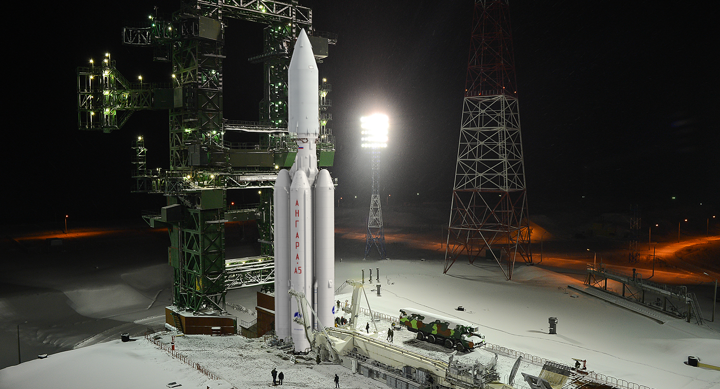 Космодром Плесецк Ангара а5