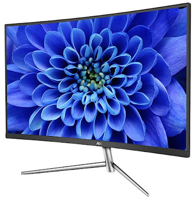 5. AOC 23.6-inches Curved LCD Monitor