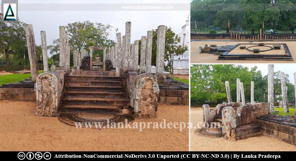 Ruined buildings around the Thuparama Stupa Ruined buildings around Thuparama Stupa