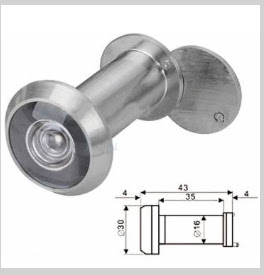 mắt thần gắn cửa deller 4