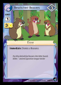My Little Pony Bewitched Beavers High Magic CCG Card