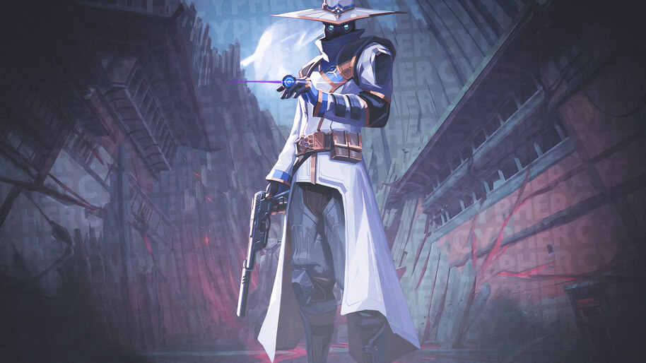 Cypher Valorant Game 4K #5590a Wallpaper PC Desktop