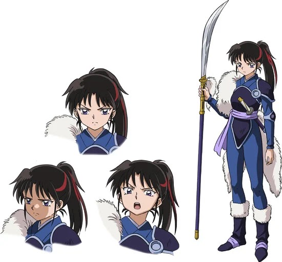 Mikako Komatsu como Setsuna, una de las hijas de Sesshomaru y la gemela de Towa.
