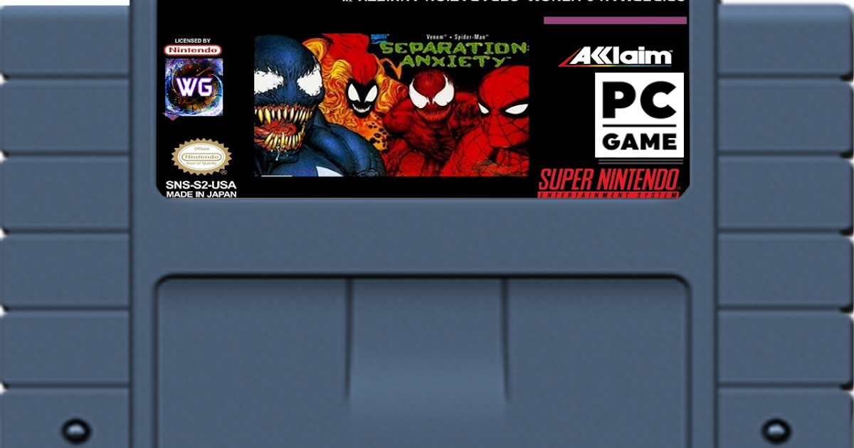 S_ SPIDERMAN & VENOM SEPARATION ANXIETY (SNES) S_ SPIDERMAN & VENOM SEPARATION ANXIETY (SNES)