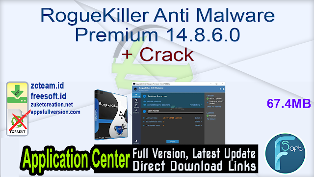 RogueKiller Anti Malware Premium 14.8.6.0 + Crack_ ZcTeam.id