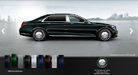 Màu ngoại thất Mercedes Maybach S560 4MATIC 2019 Mercedes Maybach S560 4MATIC 2019 màu Xanh Emerald 989
