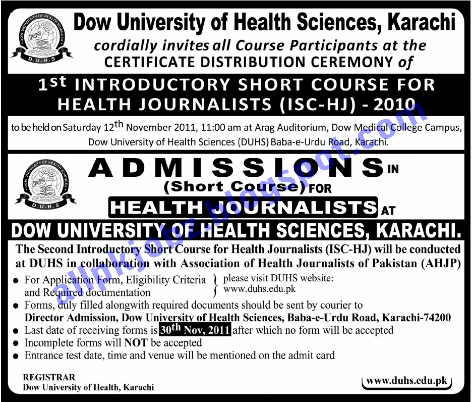 dow-university-of-health-sciences-admissions-jobs-in-pakistan-career-in-pakistan-govt-jobs