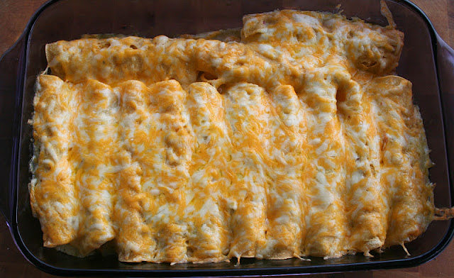 Honey Lime Chicken Enchiladas ohsweetbasil.com Honey Lime Chicken Enchiladas