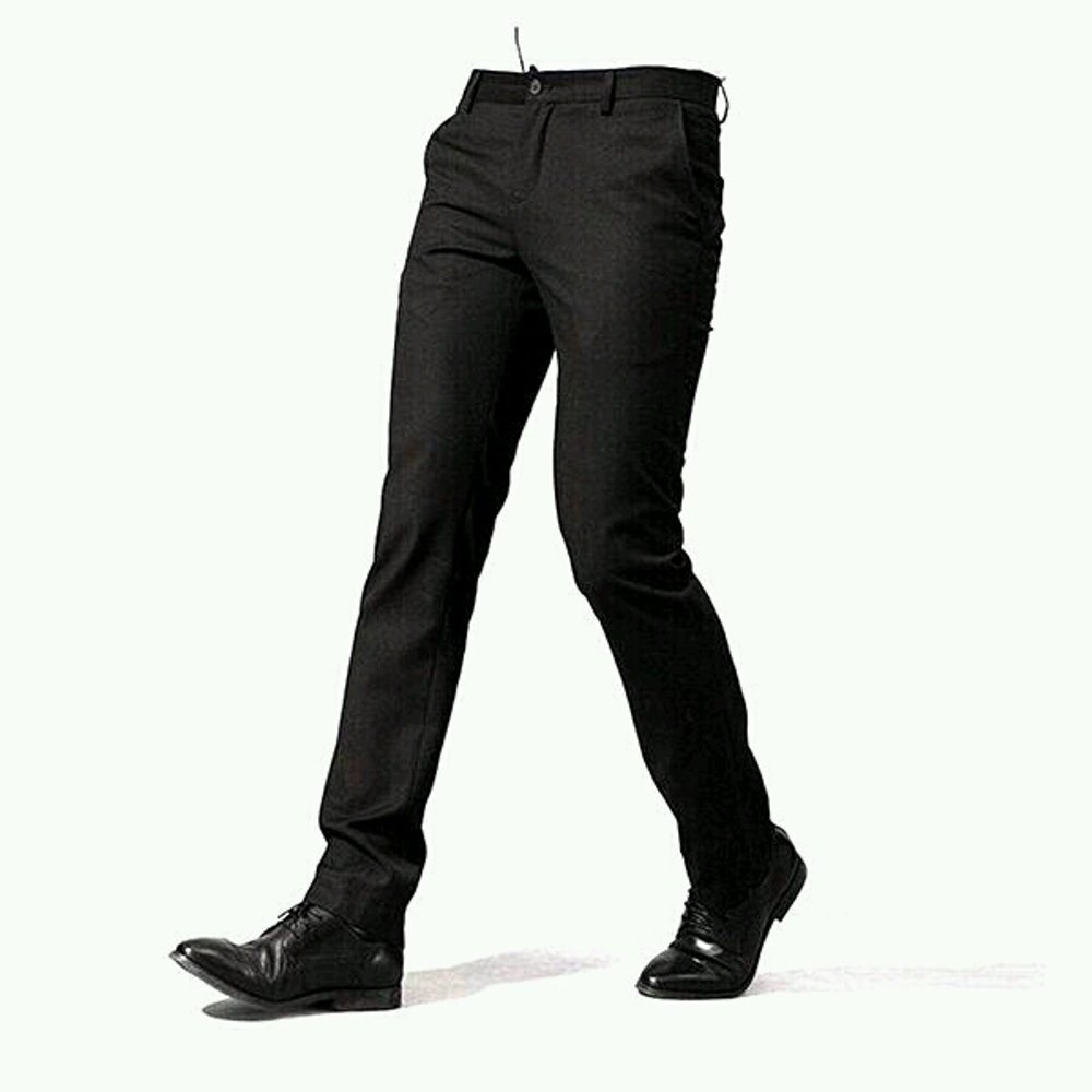 celana formal slim fit cardinal