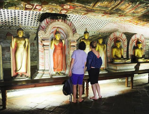 Candi Gua Dambulla Srilanka. 