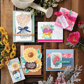 Stampin' Up! Flowers for Every Season Card  #stampinup