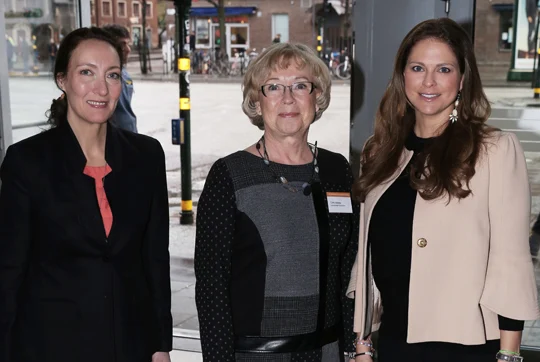 Princess Madeleine of Sweden attended a conference on human trafficking and sexual exploitation in Stockholm