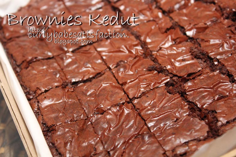 Curlybabe's Satisfaction: Brownies Kedut