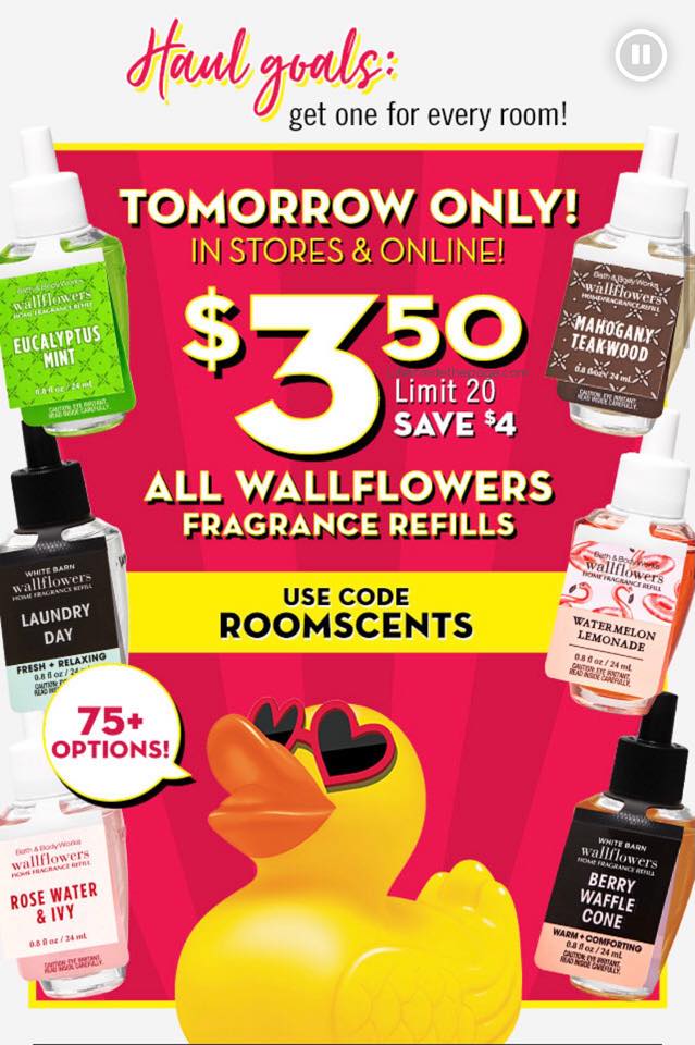 Life Inside the Page Bath & Body Works Tuesday, June 29th Email Sale
