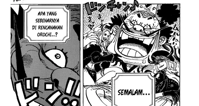 Spoiler One Piece 959 - Perubahan Rencana Pelabuhan Tokage