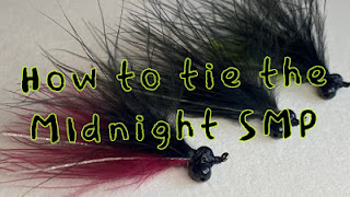 Midnight SMP, SMP Fly, Hot to tie the SMP, Pat Kellner, Tuesday Tie, Fly Tying, Texas Fly Tying, White Bass Fly, Crappie Fly, Redfish Fly, Speckled Trout Fly, Night Fishing Fly, Texas Freshwater Fly Fishing, TFFF, Texas Fly Fishing, Fly Fishing Texas, Texas Fly Tying, Fly Tying Texas