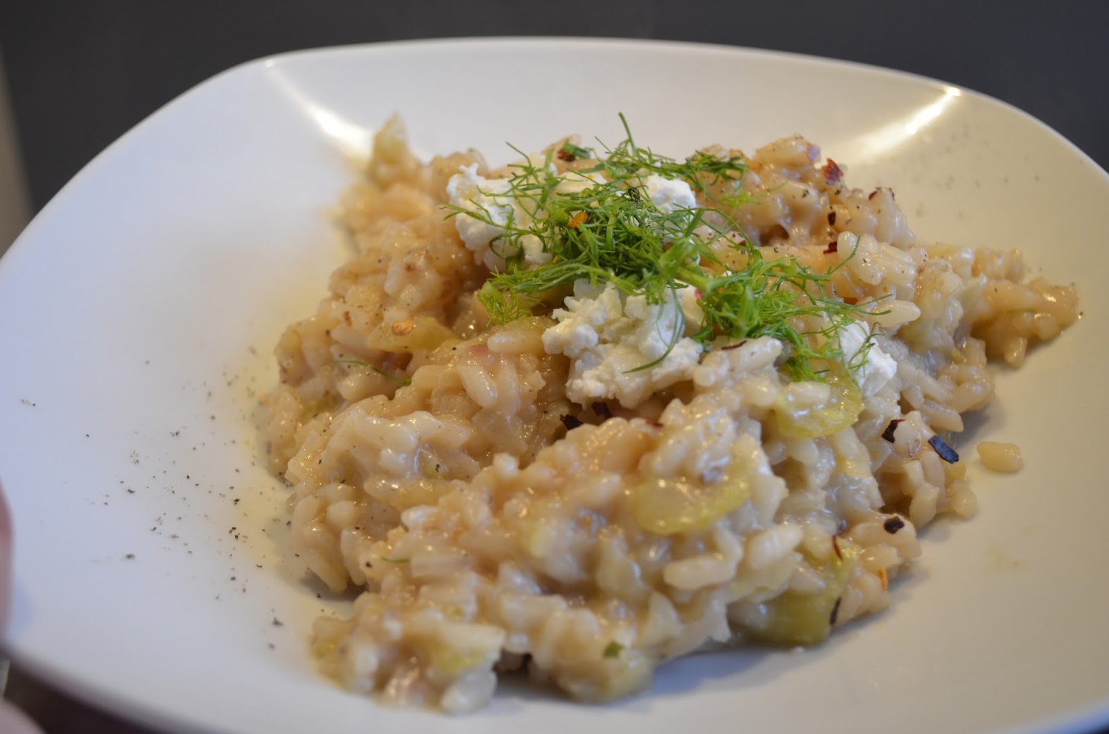 Fennel Risotto Stuff and Spice