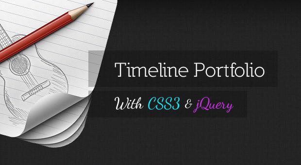Tutorial Timeline Portfolio With CSS3 and jQuery Tutorial Timeline Portfolio With CSS3 and jQuery