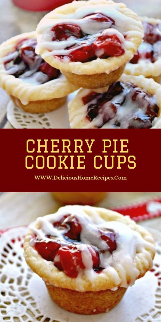 Red Pie Cookie Cups are the perfect result to a red pie craving! These ache ninepenny desserts are preconditioned in 5 proceedings and are ...