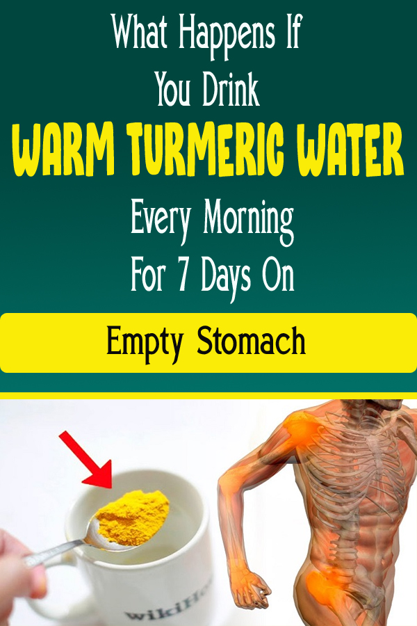 What Happens If You Drink Warm Turmeric Water Every Morning For 7 Days