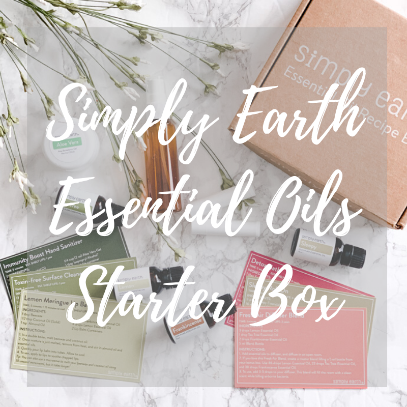 simply earth essential oils recipe box