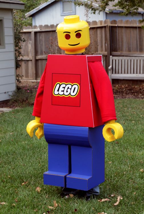 latin Uafhængig spids Project Denneler: Lego Man Costume