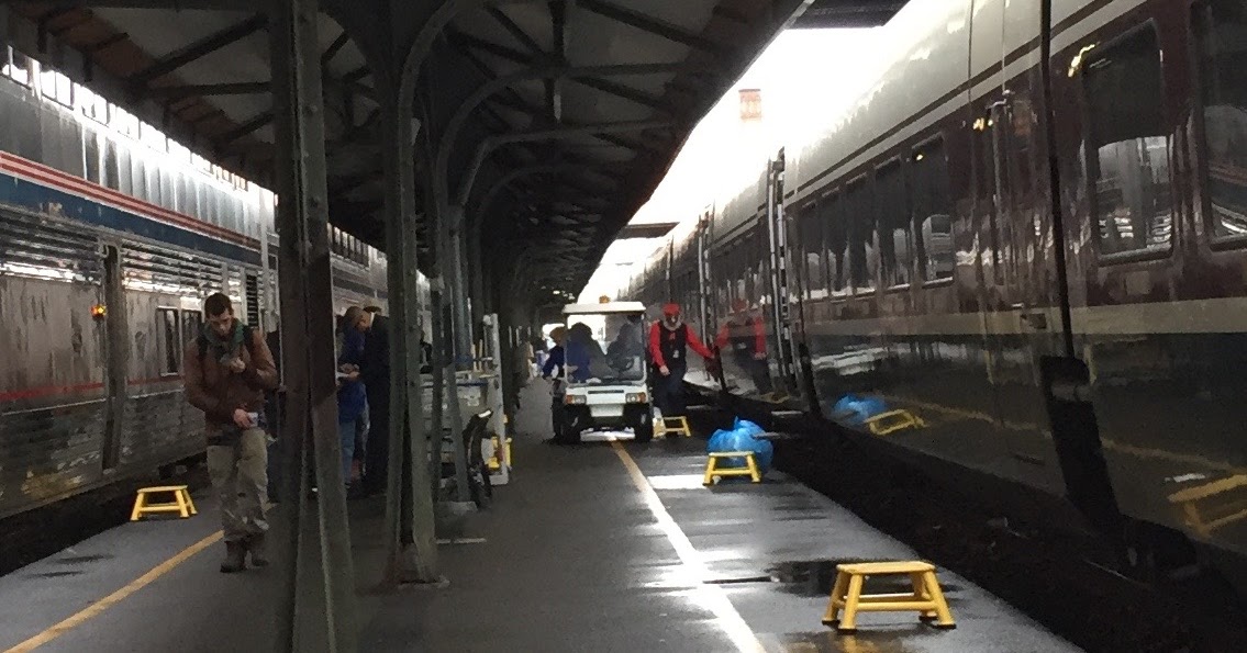 Wheelchair Wandering Amtrak with a Wheelchair
