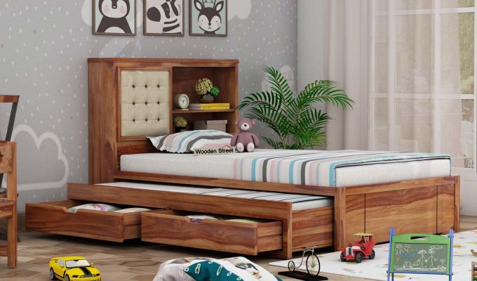 Wooden Kids Bed online in India