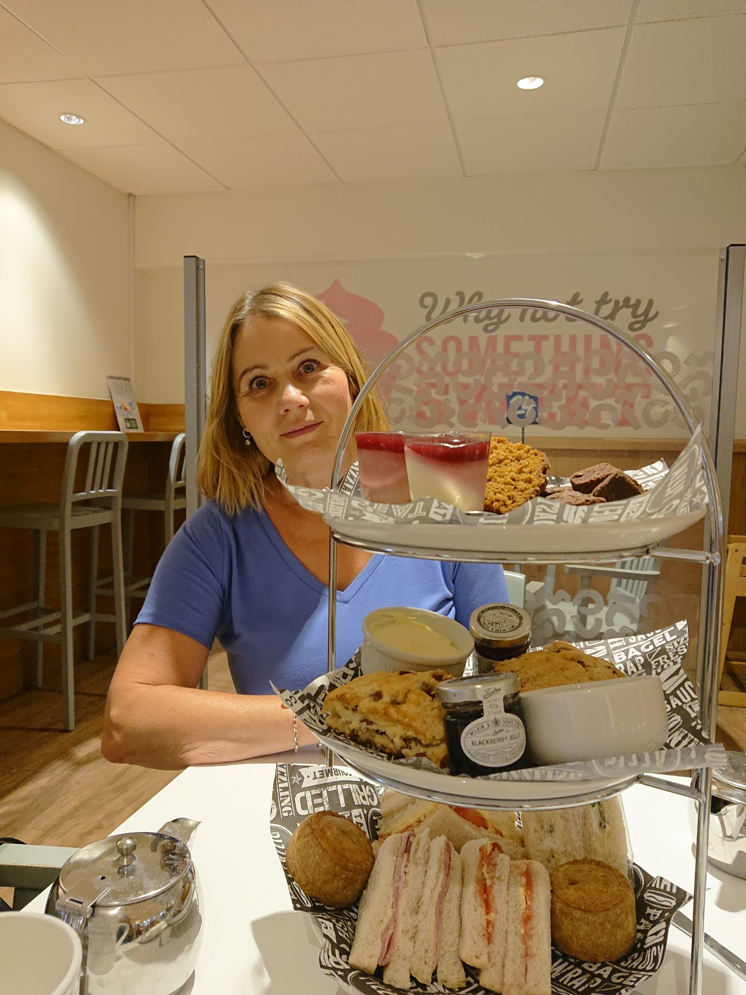 2teaornot2tea Bargain afternoon tea at Morrisons cafe, Chingford London