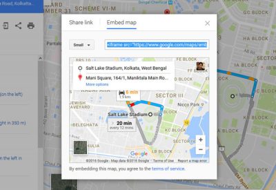 Embed-direction-or-map-on-any-webpage