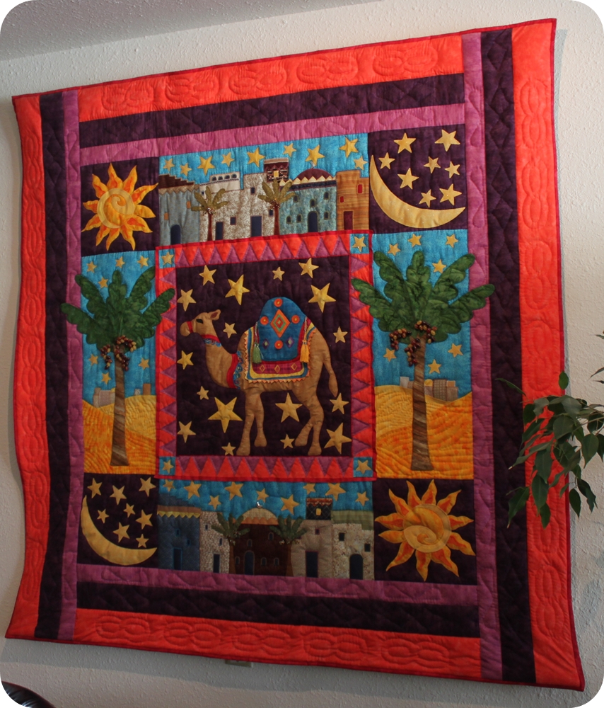 KoolBeenz Saudi Arabian Applique Quilt