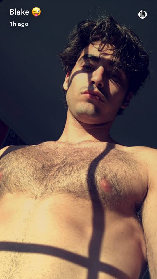 Blake Michaels shirtless on his Instagram.