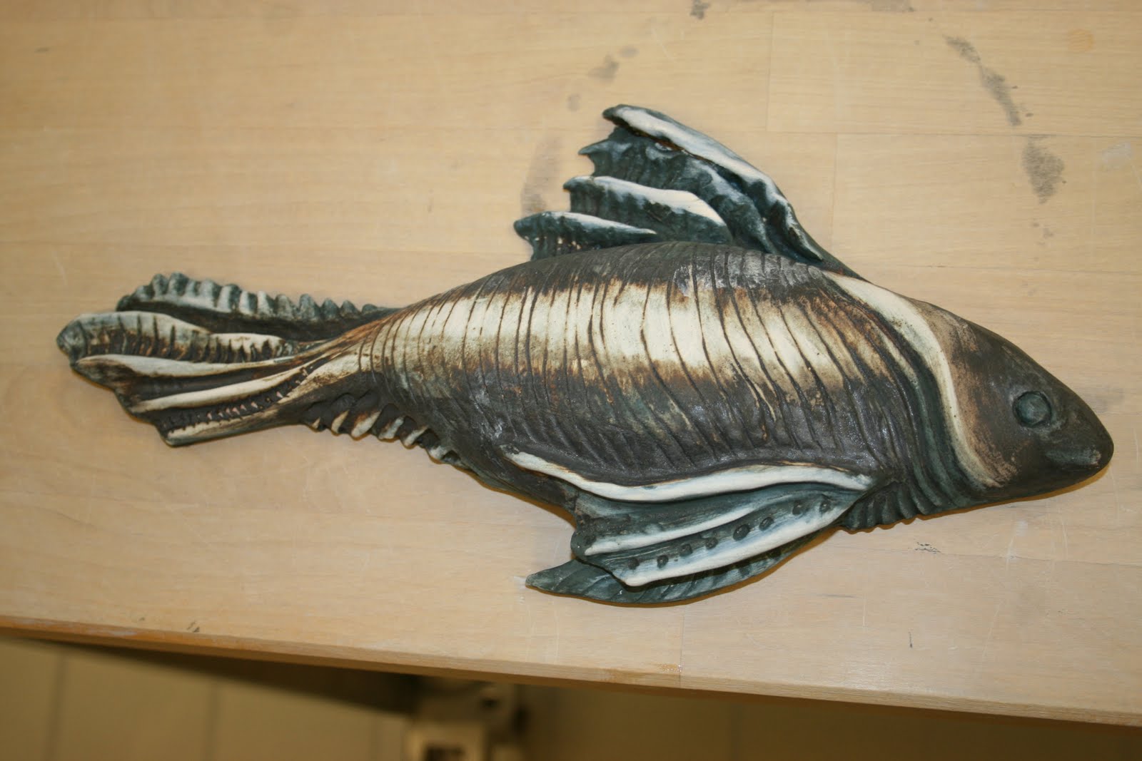 AridBlog: School work: Clay models