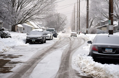 Icy street