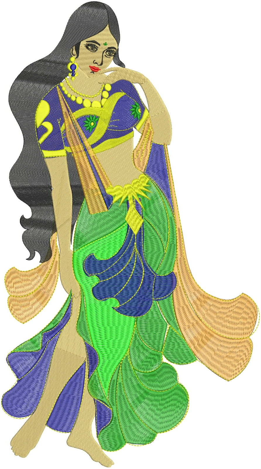 Embdesigntube live human figure jessecmault design by suman pabolu