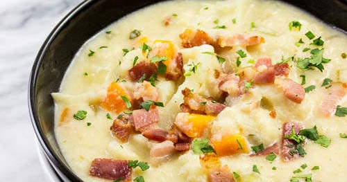 Cauliflower Chowder (Quick and Tasty) | Christine's Recipes: Easy ...