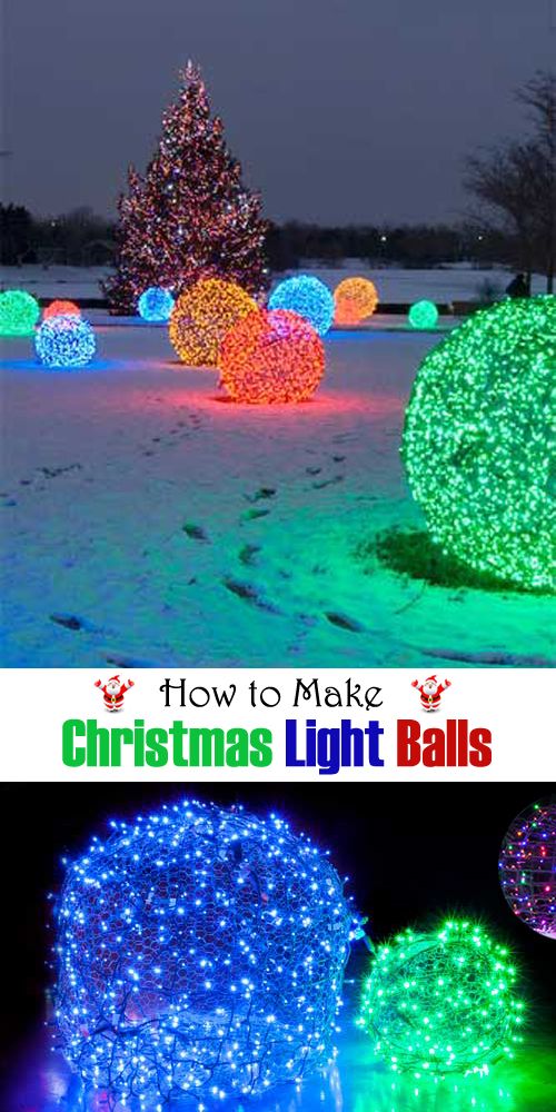 How to Make Christmas Light Balls Very Best of Christmas