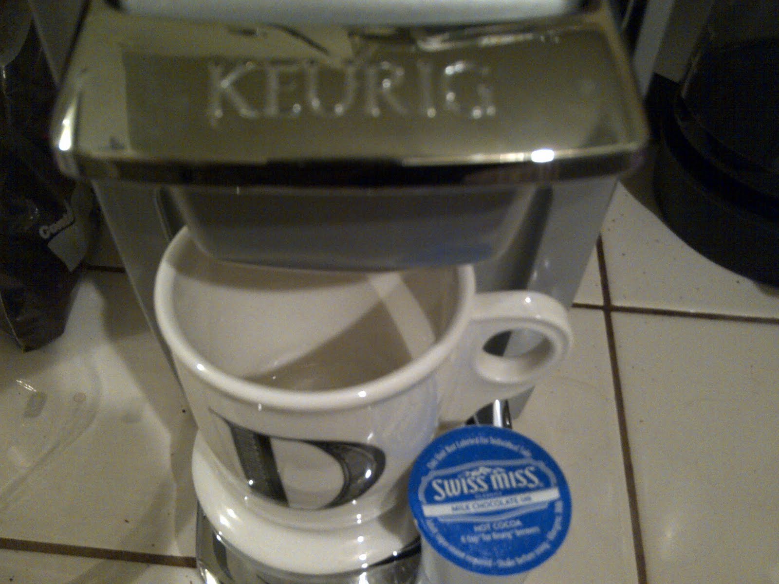 Coffee Lover "D" is for Delicious Swiss Miss KCups